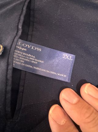 Chaqueta de vestir Lloyds Negra