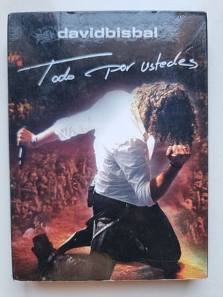 CD y DVD David Bisbal - Todo Por Ustedes