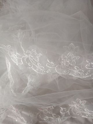 Velo de Novia con Encaje