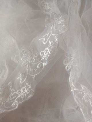 Velo de Novia con Encaje