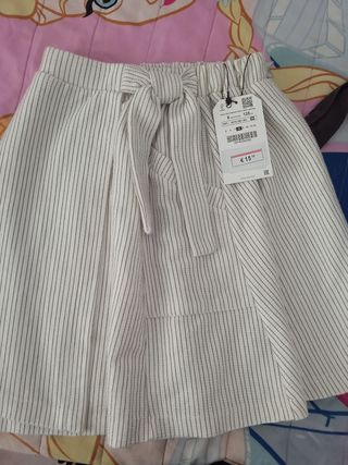 Falda Zara niña talla 8