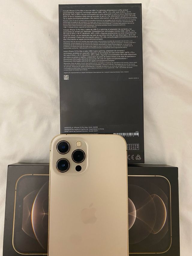 iPhone 12 Pro Max 256GB Dorado