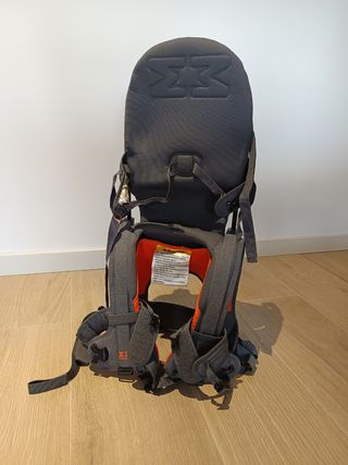 Mochila Portabebés Minimeis G4 Gris/naranja