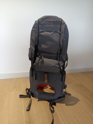Mochila Portabebés Minimeis G4 Gris/naranja