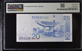  Hong Kong * billete 20 Dólares 2006 PMG-67 EPQ
