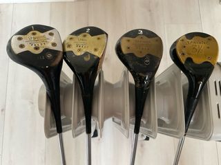 Juego Palos Golf Vintage Spalding y Bolsa