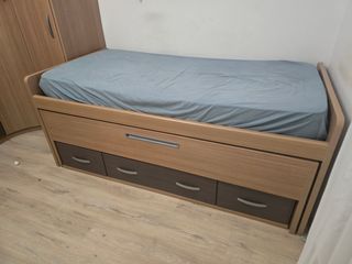 Cama nido con cajónes