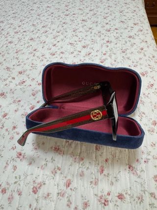 Estuche Gafas Gucci Azul