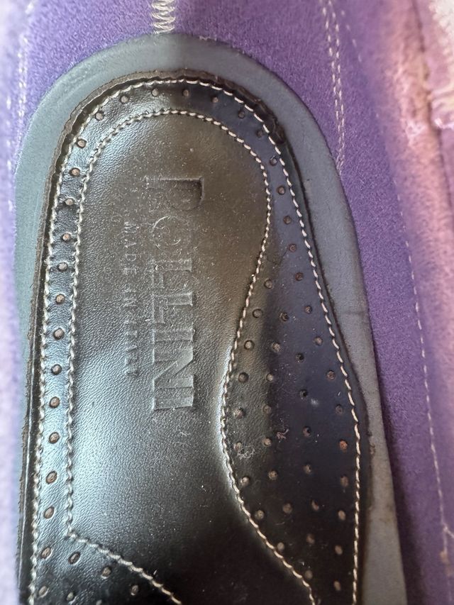 Pollini scarpe nautiche lilla