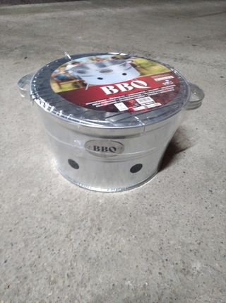 Barbacoa Cubo BBQ Metal