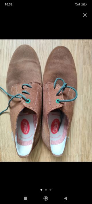 Zapatos de ante hombre Luisetti