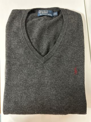 Jersey Lana Gris Polo Ralph Lauren 2XL