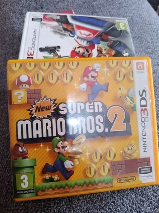 New Super Mario Bros. 2 Nintendo 3DS sin juegos