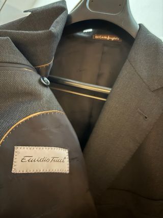 Traje El Corte Inglés Gris