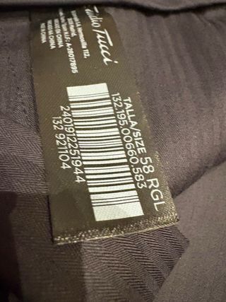 Traje El Corte Inglés Gris