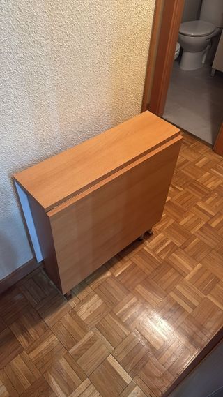 Mesa extensible de cocina madera