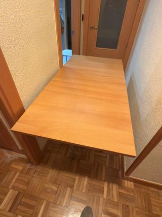 Mesa extensible de cocina madera