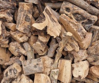 Leña de olivo para chimenea o barbacoa