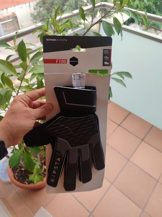 Guantes de portero Kipsta F100 Talla 8 Nueva