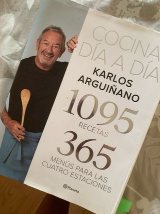 Libro recetas Karlos Arguiñano
