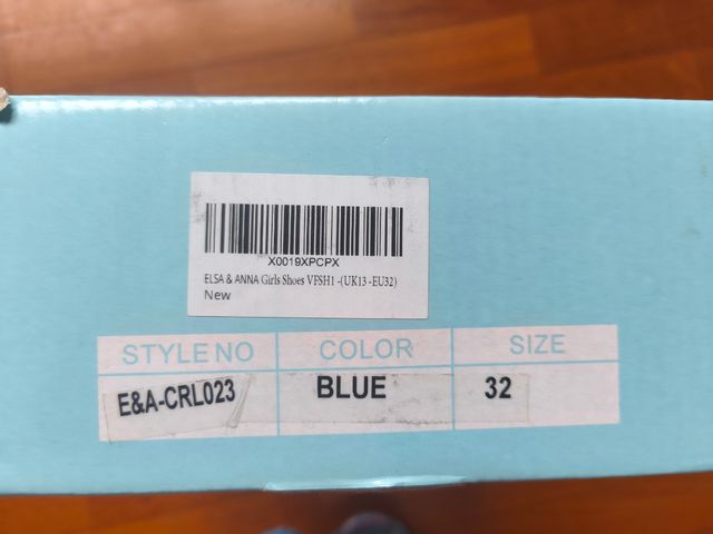 Zapatos Princesa Elsa y Anna Brillantes