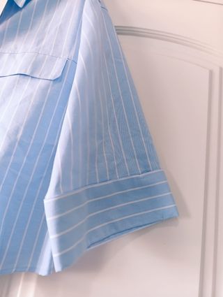 Camisa Zara rayas popelín Talla XS