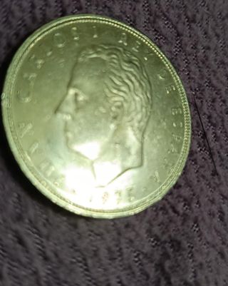 Moneda 100 pts Rey Juan Carlos 1975