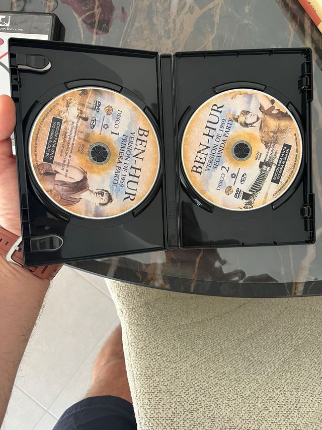 Los Diez Mandamientos y Ben Hur. Edicion colección