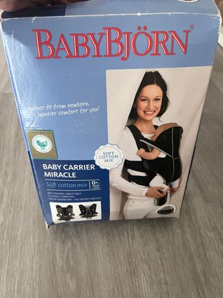 Mochila Portabebés BabyBjörn Miracle