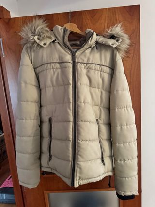 Abrigo Zara Hombre Talla L Beige