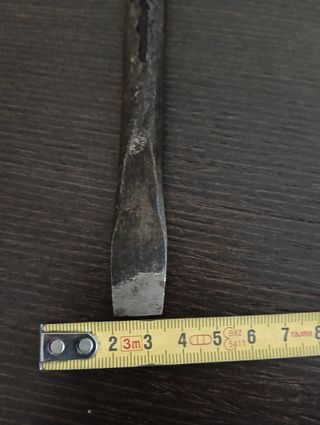 Escoplo de carpintería antiguo