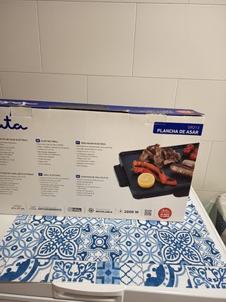 Plancha de Asar Jata GR213 2000W Nueva