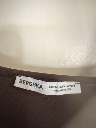 Vestido midi Bershka