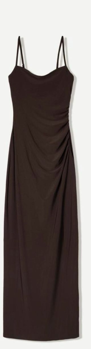 Vestido midi Bershka