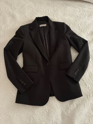 Americana Negra Mango Talla S