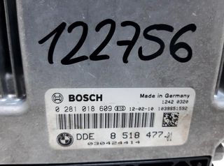 1075528 centralita motor dde8518477 bmw x3 xdrive
