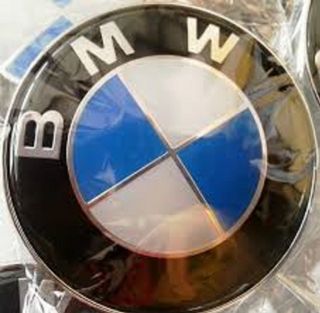 Emblema BMW 82mm Capó/Maletero Azul Blanco