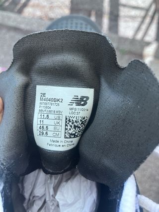 Scarpe da baseball New Balance nere