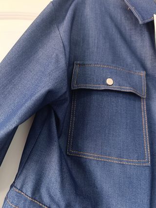 Camisa Zara Sahariana Talla XS Oversized