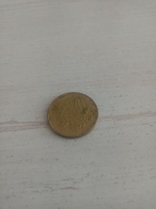 Moneda 10 Pesos 1971