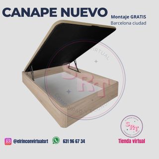 Canapé abatible madera