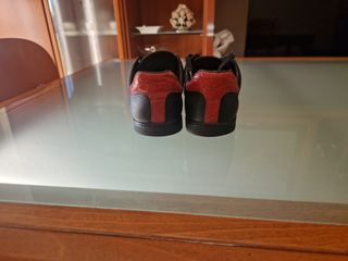 Scarpe Gucci Pelle Nera Rosse