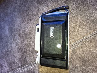 Cámara de fotos antigua Kodak plegable