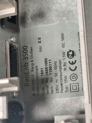 Bang & Olufsen Beolab 3500