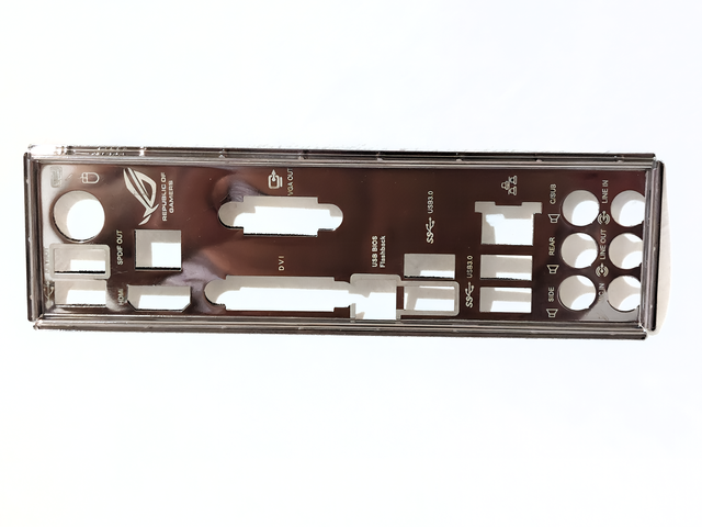 Chapa posterior ASUS MAXIMUS VII HERO Original de Segunda mano por