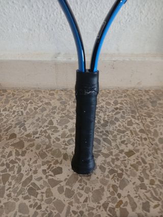 Raqueta de tenis infantil azul