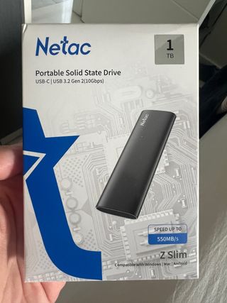 Netac SSD 1TB USB-C 3.2 Gen 2