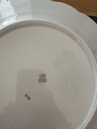 Porcelanas Bidasoa Vajilla Oro Blanco