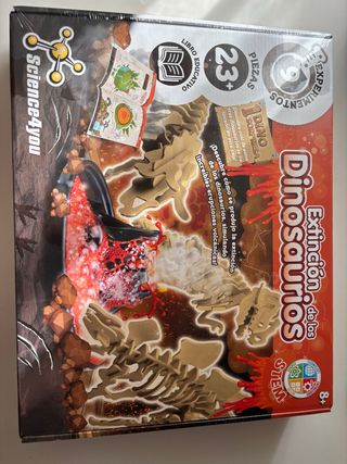 Juego Science4you Extinción de los Dinosaurios de segunda mano por
