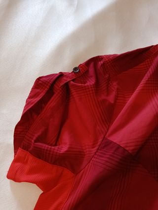 Camicetta trekking Quechua donna rossa